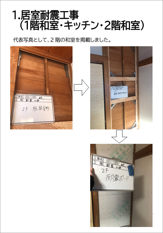 洗面室耐震工事